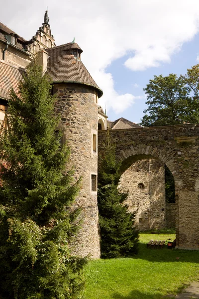 Het kasteel Czocha in Polen, een seclude nook — Stockfoto