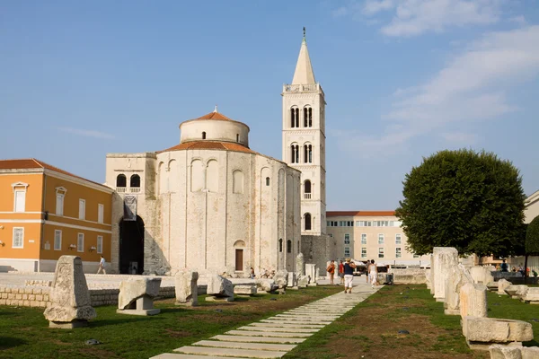 The Roman Forum in Zadar — 图库照片