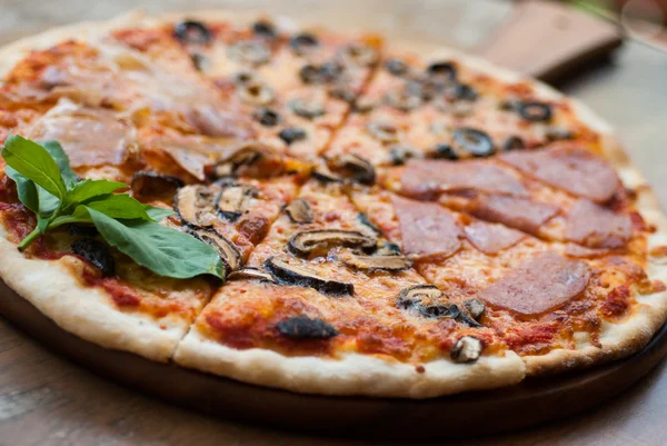 dört mevsim pizza dilimi