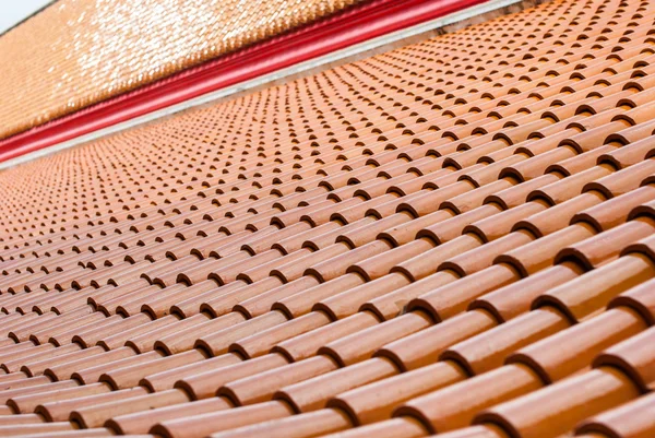 Orange roof tiles — Stock Photo, Image