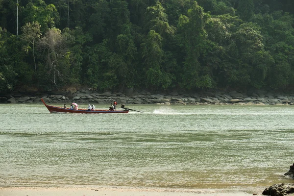 Barci cu coada lunga in Marea Andaman — Fotografie, imagine de stoc