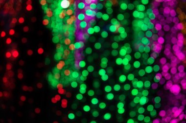 soyut bokeh ışıkları arkaplanı