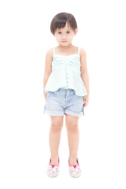 küçük Asyalı kız