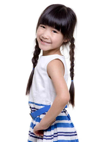 มีความสุข เด็กเอเชียตัวน้อย — ภาพถ่ายสต็อก