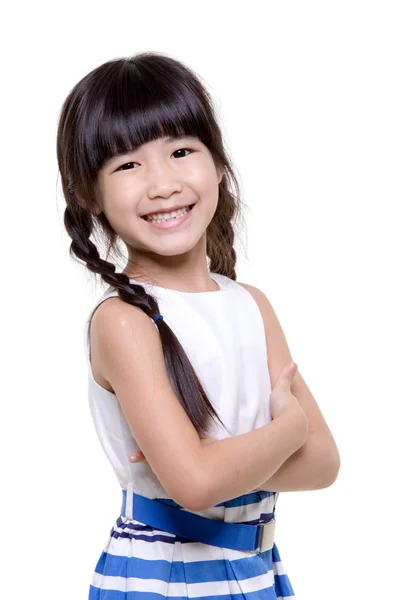 Retrato de un niño asiático feliz —  Fotos de Stock