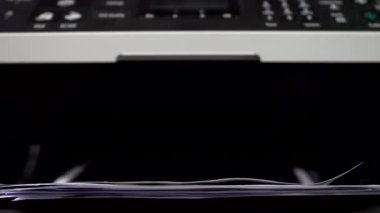 Tarayıcı ışık belge yan görünüm, Uhd stok görüntüleri kopyalama