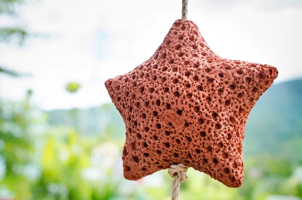 Star baked clay — Stock Photo, Image