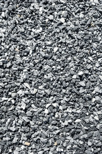 Background of gray granite gravel — Stock Photo, Image