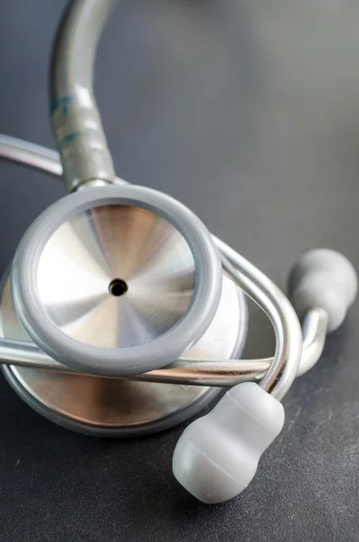 Gray stethoscope — Stock Photo, Image