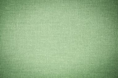 Yeşil çul dokulu arka plan