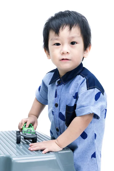 Портрет счастливого азиатского ребенка — стоковое фото