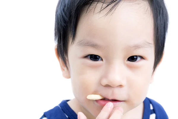 Ritratto di felice bambino asiatico — Foto Stock