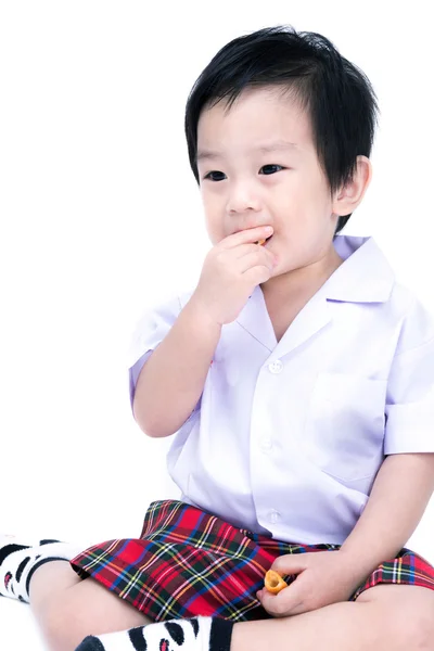 Retrato de niño asiático feliz — Foto de Stock