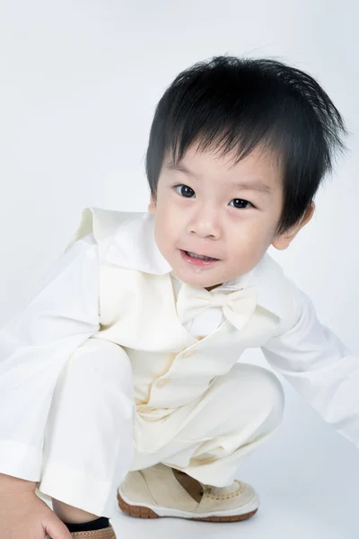 Retrato de niño asiático feliz — Foto de Stock