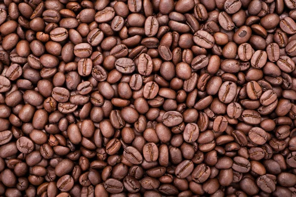 Geröstete Kaffeebohnen Hintergrund — Stockfoto