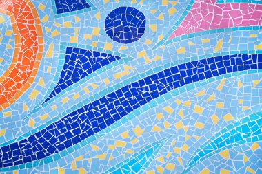 Mosic döşeme arka planı