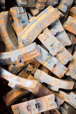 Metalik bölüm arka plan