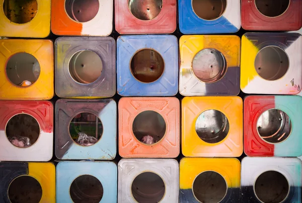 Imagem abstrata do fundo dos cubos — Fotografia de Stock