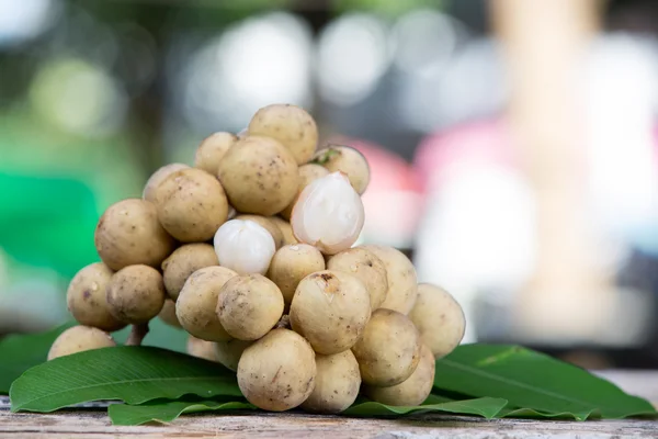 Lansium demesticum Corr frukt — Stockfoto