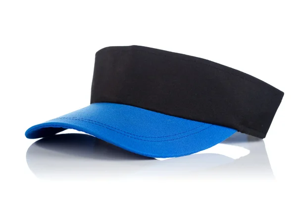Černé a modré tenisová čepice — Stock fotografie