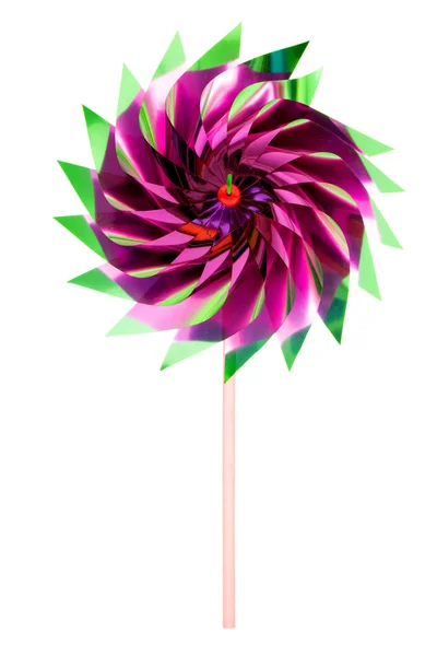 Färgglada barns pinwheel — Stockfoto