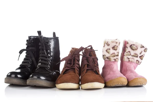 Grupo de botas bonitas para niño —  Fotos de Stock