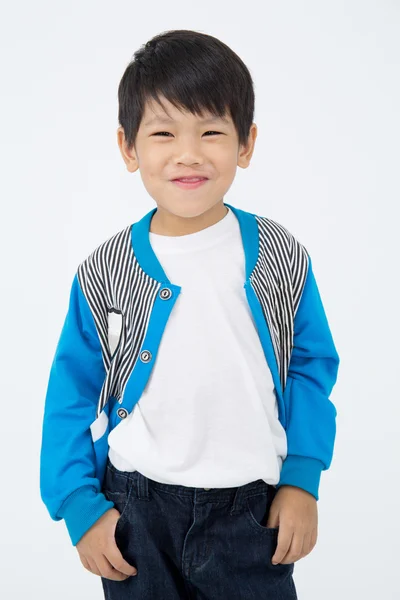 亚洲的可爱男孩的肖像 — 图库照片