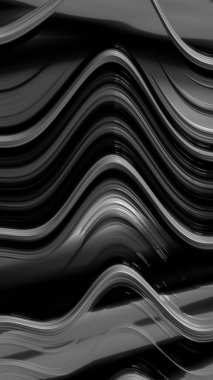 Süslemeli siyah ve beyaz 3B arkaplan