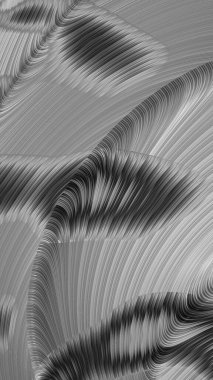 Süslemeli siyah ve beyaz 3B arkaplan