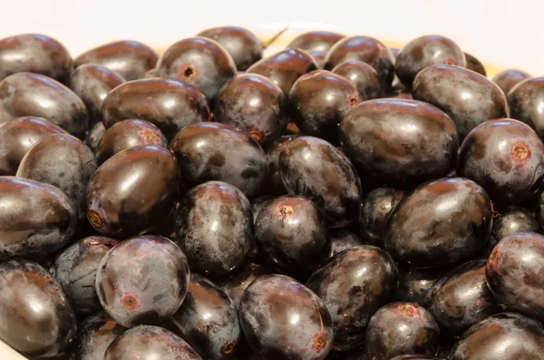 Black Grape Background — Stock Photo, Image