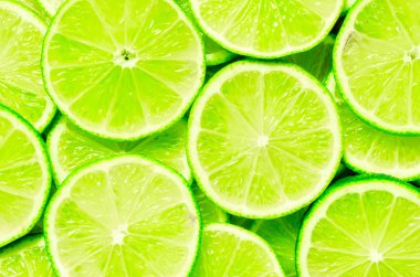 Yeşil limon arka plan