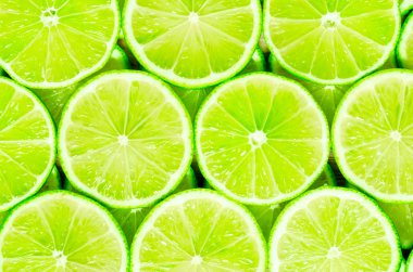 Yeşil limon arka plan