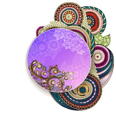 Vektör şablon kurumsal kimlik. Suluboya sıçrama ile iş sanat. Web, basılı medya tasarım için arka plan.