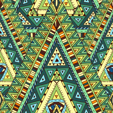 geometrik elementlerle kusursuz desen.