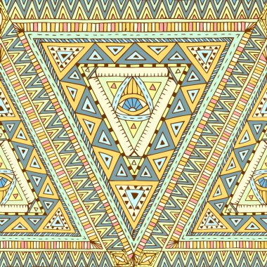 geometrik elementlerle kusursuz desen.