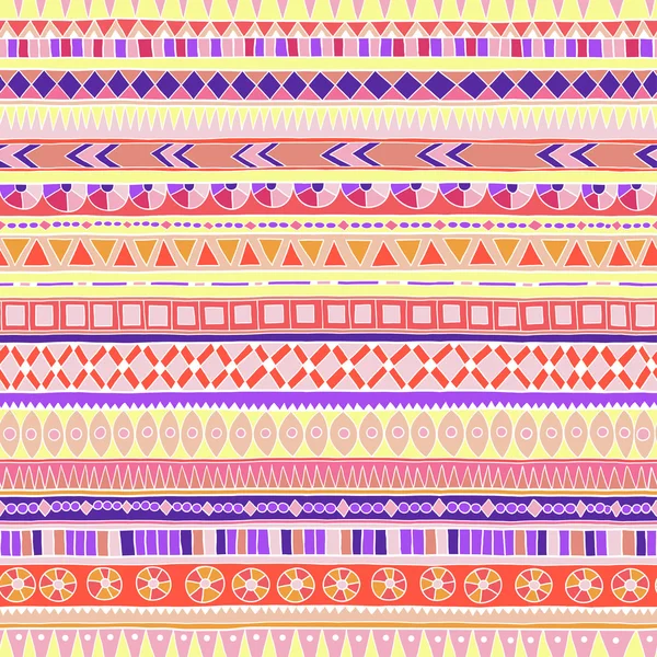 Original patrón étnico esquivar tribal . — Vector de stock