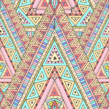 geometrik elementlerle kusursuz desen.