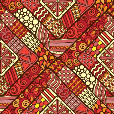 geometrik elementlerle kusursuz desen.