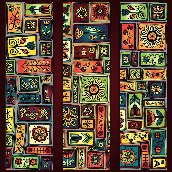 Paisley fond batik. Cartes ethniques africaines . — Image vectorielle