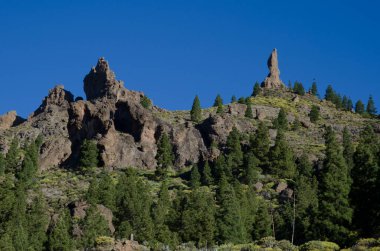 Nublo Kırsal Parkı 'nda Rock El Fraile.