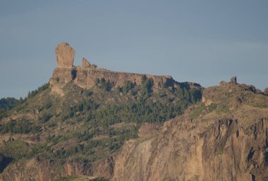 Nublo Kırsal Parkı 'nda Roque Nublo.