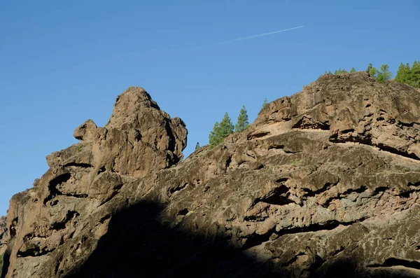 ヌブロ自然記念碑に崖と飛行機. — ストック写真