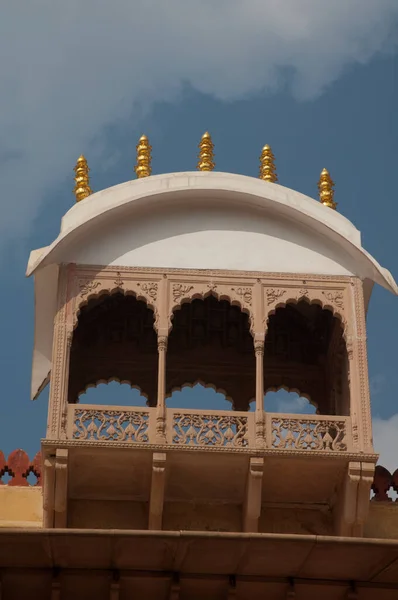 Dome of a palace inside the Lohagarh fort or iron fort. — Stock Photo, Image