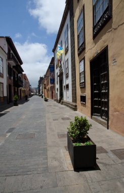 San Cristobal de La Laguna 'daki yaya sokağı..
