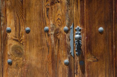 San Cristobal de La Laguna 'daki tahta kapı..