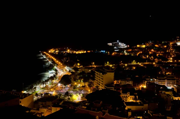 Сан-Себастьян де ла Гомера ночью. — стоковое фото