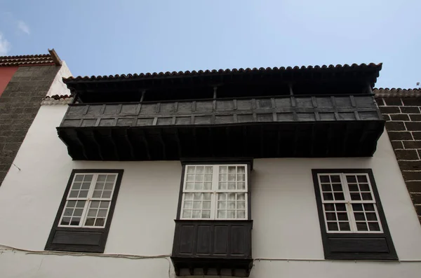 Casa tradicional en San Cristóbal de La Laguna. —  Fotos de Stock