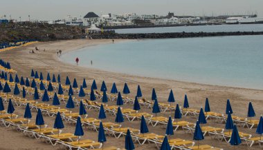 Playa Blanca 'daki Dorada plajı.