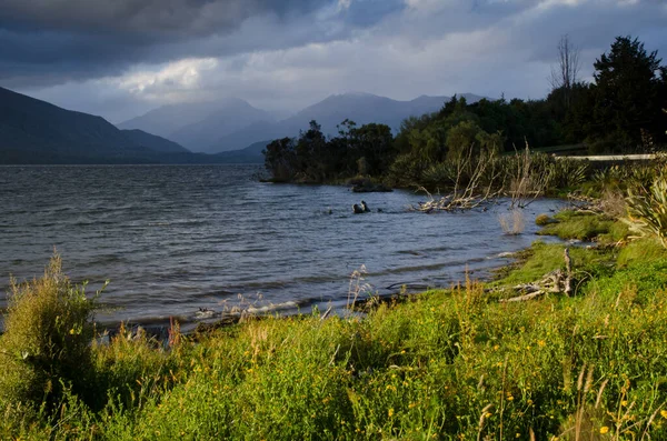 Lago Te Anau. — Foto de Stock