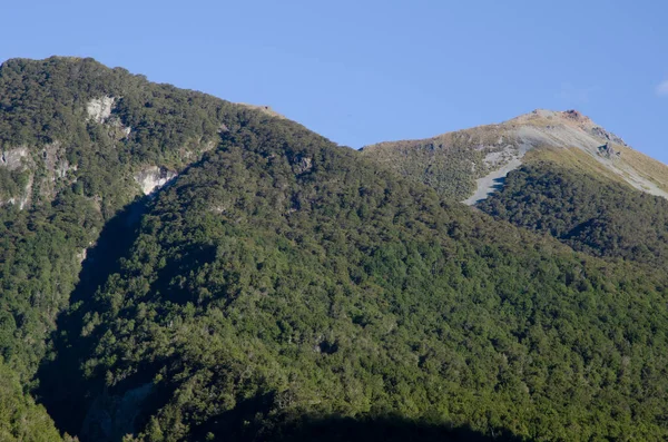 ภูเขาในอุทยานแห่งชาติ Fiordland . — ภาพถ่ายสต็อก